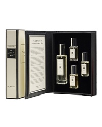 Jo Malone's Pomegranate Noir Fragrance Chronicle™ tells the story of an intriguing Pomegranate accord blended with notes of delicious fruits, spicy florals and warm smoky woods. Transform Pomegranate Noir with the accords of Raspberry, Casablanca Lily and Guaiacwood to create your own compelling blend of this iconic fragrance for both men and women. Jo Malone's Pomegranate Noir Fragrance Chronicle™ tells the story of an intriguing Pomegranate accord blended with notes of delicious fruits, spicy florals and warm smoky woods. Transform Pomegranate Noir with the accords of Raspberry, Casablanca Lily and Guaiacwood to create your own compelling blend of this iconic fragrance for both men and women.