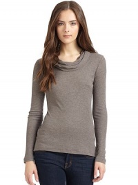 THE LOOKRibbed designCowlneckHoodLong sleevesVented side hemTHE FITAbout 25 from shoulder to hemTHE MATERIAL70% viscose/30% polyesterCARE & ORIGINHand washImportedModel shown is 5'9½ (176cm) wearing US size Small. THE LOOKRibbed designCowlneckHoodLong sleevesVented side hemTHE FITAbout 25 from shoulder to hemTHE MATERIAL70% viscose/30% polyesterCARE & ORIGINHand washImportedModel shown is 5'9½ (176cm) wearing US size Small.