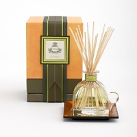 Infuse your home with the redolent fragrance of lemon verbena for a luxurious, welcoming aroma that warms your spirit. This fine diffuser also makes a sweet gift. Infuse your home with the redolent fragrance of lemon verbena for a luxurious, welcoming aroma that warms your spirit. This fine diffuser also makes a sweet gift.
