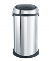 Can it... in silence! The damped hinge design opens and closes the lid with little to no noise with only one touch. Changing the bin has never been easier with a removable lid and two side handles. 10-year warranty. Can it... in silence! The damped hinge design opens and closes the lid with little to no noise with only one touch. Changing the bin has never been easier with a removable lid and two side handles. 10-year warranty.