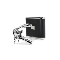 The Rabbit is known for fusing form and function, a sleek, ergonomic design that pulls a cork in three seconds flat. Now available in the VIP Polished Sterling Model with leather grip pads and a luxurious leather and chrome case, making it the ultimate gift. The Rabbit is known for fusing form and function, a sleek, ergonomic design that pulls a cork in three seconds flat. Now available in the VIP Polished Sterling Model with leather grip pads and a luxurious leather and chrome case, making it the ultimate gift.