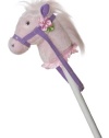 Aurora Plush 37 Pink Fantasy Stick Pony with Sound