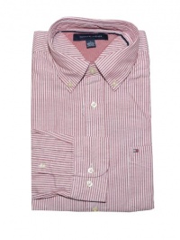 Tommy Hilfiger Men Long Sleeve Front Pocket Striped Shirt