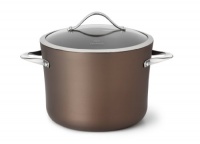 Calphalon Contemporary 8-Quart Bronze Anodized Edition Nonstick Stock Pot with Cover