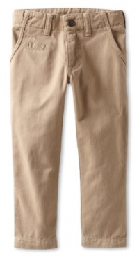 iNTAKT Boys 2-7 Solid Cotton Twill Pant-1, Timber, 6 iNTAKT Boys 2-7 Solid Cotton Twill Pant-1, Timber, 6