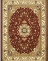 Safavieh Lyndhurst Collection LNH329C Red and Ivory Area Rug, 4-Feet by 6-Feet