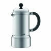 Bodum Chambord Aluminum Stovetop Espresso Maker, 6-Ounce, Aluminum