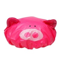 Fun Pink Piggy Shower Cap Fun Pink Piggy Shower Cap