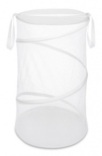 Whitmor 6233-1170-WHT 15-Inch Collapsible Hamper, White Whitmor 6233-1170-WHT 15-Inch Collapsible Hamper, White