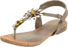 Kenneth Cole REACTION Women's Flower Shine Thong Sandal