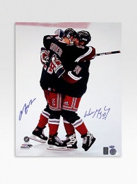 Wayne Gretzky's nickname is, not surprisingly, The Great One. He was a 10-time NHL scoring champion a nine-time regular season MVP and nine-time All-NHL first team while breaking Gordie Howe's all-time NHL goal scoring record of 801. Mark Messier began his career with the Edmonton Oilers & later led the New York Rangers to the 1994 Stanley Cup championship. Wayne Gretzky's nickname is, not surprisingly, The Great One. He was a 10-time NHL scoring champion a nine-time regular season MVP and nine-time All-NHL first team while breaking Gordie Howe's all-time NHL goal scoring record of 801. Mark Messier began his career with the Edmonton Oilers & later led the New York Rangers to the 1994 Stanley Cup championship.