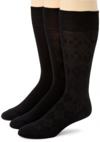 Calvin Klein Men's 3 Pack Rayon From Bamboo Textured Socks Calvin Klein Men's 3 Pack Rayon From Bamboo Textured Socks