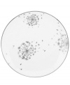 Wish come true. kate spade new york combines timeless platinum-banded bone china with a shimmering dandelion trio in this irresistible accent plate from the Dandy Lane dinnerware collection.