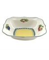 Bring the lush bounty of the French countryside to your table with this cheery collection of salad bowls. Fresh summer fruits and leaf garland adorn durable porcelain from Villeroy & Boch.