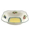Bring the lush bounty of the French countryside to your table with this cheery collection of salad bowls. Fresh summer fruits and leaf garland adorn durable porcelain from Villeroy & Boch.