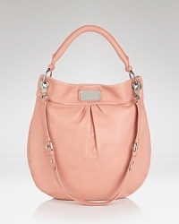 Lavish in leather, MARC BY MARC JACOBS' sweetly styled flaunts an enviable shape. Its endlessly versatile shoulder-to-crossbody design is oh so right day or night. Lavish in leather, MARC BY MARC JACOBS' sweetly styled flaunts an enviable shape. Its endlessly versatile shoulder-to-crossbody design is oh so right day or night.