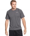 Set your stride in comfort with this performance t-shirt from Asics, featuring Hydrology technology for breathability.