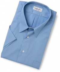 Van Heusen Men's Big Wrinkle Free Poplin Short Sleeve Shirt Van Heusen Men's Big Wrinkle Free Poplin Short Sleeve Shirt