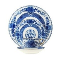 Mottahedeh Imperial Blue 5 Piece Place Setting Dinnerware Mottahedeh Imperial Blue 5 Piece Place Setting Dinnerware