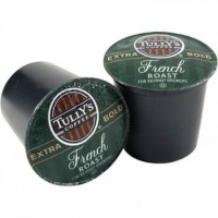 Tully's French Roast Extra Bold Coffee For Keurig K-Cup Brewing Systems 18 K-cups Count Tully's French Roast Extra Bold Coffee For Keurig K-Cup Brewing Systems 18 K-cups Count