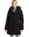 Canada Goose Women's Trillium Parka,Black,X-Large