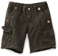 True Religion Boys 2-7 Isaac Cargo Short, Military, 14 True Religion Boys 2-7 Isaac Cargo Short, Military, 14