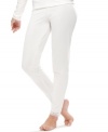 Fashion and function without the bulk. Lace-trimmed Softwear leggings by Cuddl Duds provide cozy warmth that pants easily slip over.