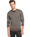 With an easy striped style, this sweater from Sons of Intrigue is a no-brainer weekend casual style.
