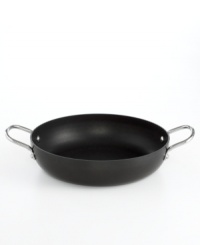 The name says it all. This handy and versatile 11 nonstick pan is perfect for any (and every) cooking task. Proven #1 for durability and easy food release, it's guaranteed to outlast all other non-stick pans. Covered by a lifetime customer satisfaction guarantee. (Clearance) The name says it all. This handy and versatile 11 nonstick pan is perfect for any (and every) cooking task. Proven #1 for durability and easy food release, it's guaranteed to outlast all other non-stick pans. Covered by a lifetime customer satisfaction guarantee. (Clearance)