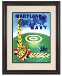 September 30, 1950, started with the dedication of Byrd Stadium and ended with a 35-21 win for Terps football. Preserve the memory of this momentous occasion with the official program from that day. Vibrant colors restored, it's at home on any Marylander's wall. September 30, 1950, started with the dedication of Byrd Stadium and ended with a 35-21 win for Terps football. Preserve the memory of this momentous occasion with the official program from that day. Vibrant colors restored, it's at home on any Marylander's wall.