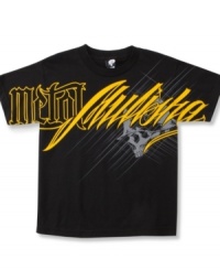 Where it's at. He can show his pride in this Metal Mulisha tee, an edgy look to add to his rotation. Where it's at. He can show his pride in this Metal Mulisha tee, an edgy look to add to his rotation.