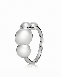 Bubbly and beautiful, this sterling silver ring from PANDORA enhances your stable of styles. Bubbly and beautiful, this sterling silver ring from PANDORA enhances your stable of styles.