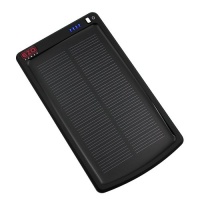 EZOPower Universal USB Solar External Rechargeable Backup Battery - 3000mAh (1A) with Black Carrying Neoprene Case for LG, Nokia, Sanyo, HTC, Google, T-mobile, Motorola, Samsung, Android, Iphone, Blackberry and Windows Smartphones, E-reader, MP3 Player, M EZOPower Universal USB Solar External Rechargeable Backup Battery - 3000mAh (1A) with Black Carrying Neoprene Case for LG, Nokia, Sanyo, HTC, Google, T-mobile, Motorola, Samsung, Android, Iphone, Blackberry and Windows Smartphones, E-reader, MP3 Player, M
