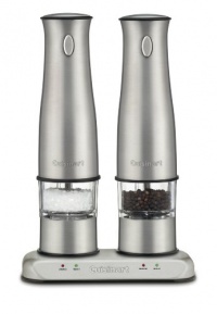 Cuisinart SP-2 Stainless Steel Rechargeable Salt and Pepper Mills Cuisinart SP-2 Stainless Steel Rechargeable Salt and Pepper Mills