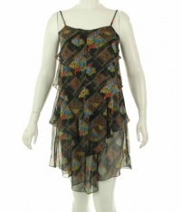 Free People Plaid Daisy Dress Black Combo Free People Plaid Daisy Dress Black Combo