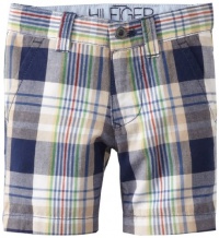 Tommy Hilfiger Boys 2-7 Spencer Plaid FF Short, Flag Blue, 4 Regular Tommy Hilfiger Boys 2-7 Spencer Plaid FF Short, Flag Blue, 4 Regular
