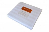 Natural Comfort Luxury Wrinkle Free 300TC White Sateen Stripe Egyptian Cotton Duvet Cover, Queen XL, 96-Inch by 95-Inch Natural Comfort Luxury Wrinkle Free 300TC White Sateen Stripe Egyptian Cotton Duvet Cover, Queen XL, 96-Inch by 95-Inch