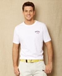 Stock your closet with easy-wear pieces. This Nautica T shirt is the essential you need. Stock your closet with easy-wear pieces. This Nautica T shirt is the essential you need.