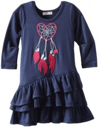 Little Ella Baby-Girls Infant Dreamer Dress, Navy, 3-6 Little Ella Baby-Girls Infant Dreamer Dress, Navy, 3-6