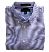 Tommy Hilfiger Shirt, Cheever Stripe Woven Shirt, Pennant Purple