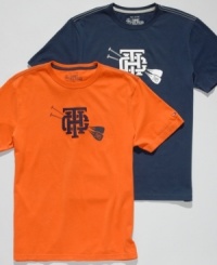 Make sure these t-shirts from Tommy Hilfiger are part of your casual crew as you embark on weekend excursions. Make sure these t-shirts from Tommy Hilfiger are part of your casual crew as you embark on weekend excursions.