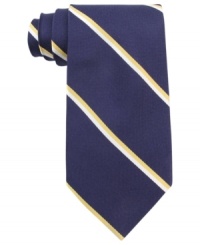 Strong stripes. This tie from Nautica will be an instant classic. Strong stripes. This tie from Nautica will be an instant classic.