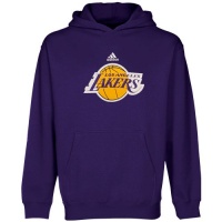 NBA adidas Los Angeles Lakers Youth Purple Primary Logo Hoodie NBA adidas Los Angeles Lakers Youth Purple Primary Logo Hoodie