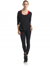 THE LOOKScoop necklineLong sleevesAdjustable side tabs with snap closuresBanded hemBack seam detailsTHE FITAbout 23 from shoulder to hemTHE MATERIALMicromodal/spandexCARE & ORIGINMachine washImportedModel shown is 5'8 (172½cm) wearing US size Small. THE LOOKScoop necklineLong sleevesAdjustable side tabs with snap closuresBanded hemBack seam detailsTHE FITAbout 23 from shoulder to hemTHE MATERIALMicromodal/spandexCARE & ORIGINMachine washImportedModel shown is 5'8 (172½cm) wearing US size Small.