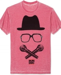 Getting ready to rock out this weekend isn't so tricky with this Run DMC graphic tee from American Rag. Getting ready to rock out this weekend isn't so tricky with this Run DMC graphic tee from American Rag.