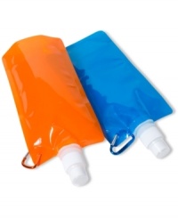 Never fear when you've got your Travel Gear. This flask 2-pack will keep you hydrated when you need it most. Never fear when you've got your Travel Gear. This flask 2-pack will keep you hydrated when you need it most.