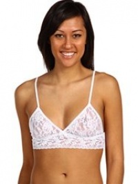 Hanky Panky Original Signature Lace Bralette, small, white Hanky Panky Original Signature Lace Bralette, small, white