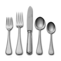 Wallace Italian Sterling Palatina 5-Piece Flatware Place Setting, Continental Size Wallace Italian Sterling Palatina 5-Piece Flatware Place Setting, Continental Size