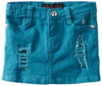 Baby Phat - Kids Girls 2-6X Toddler Denim Skirt, Peacock, 3T Baby Phat - Kids Girls 2-6X Toddler Denim Skirt, Peacock, 3T