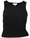 Calvin Klein Women's Embellished Sleeveless Top